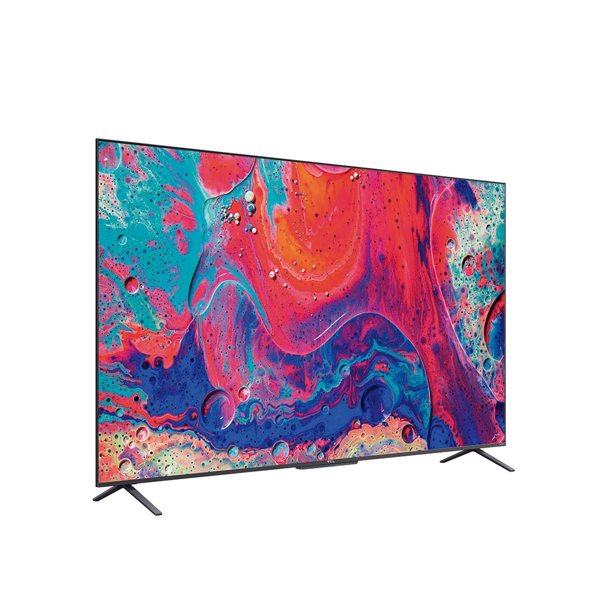 Pantalla TCL QLED TV  55 4K UHD Smart TV Google TV con Dolby Vision ATMOS 55Q647