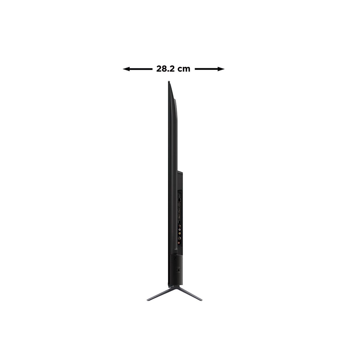 Pantalla TCL QLED TV  55 4K UHD Smart TV Google TV con Dolby Vision ATMOS 55Q647