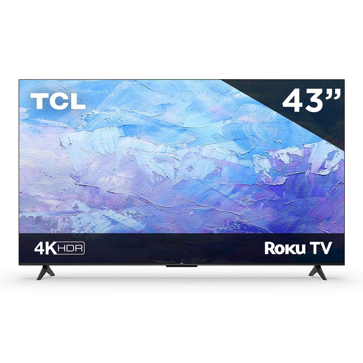 Pantalla TCL 43 pulgadas 4k UHD Roku TV 43s453