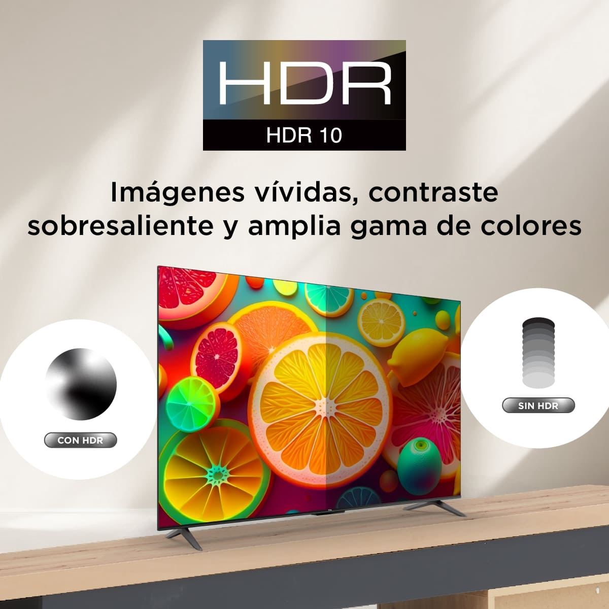 Pantalla TCL 43 pulgadas 4k UHD Roku TV 43s453