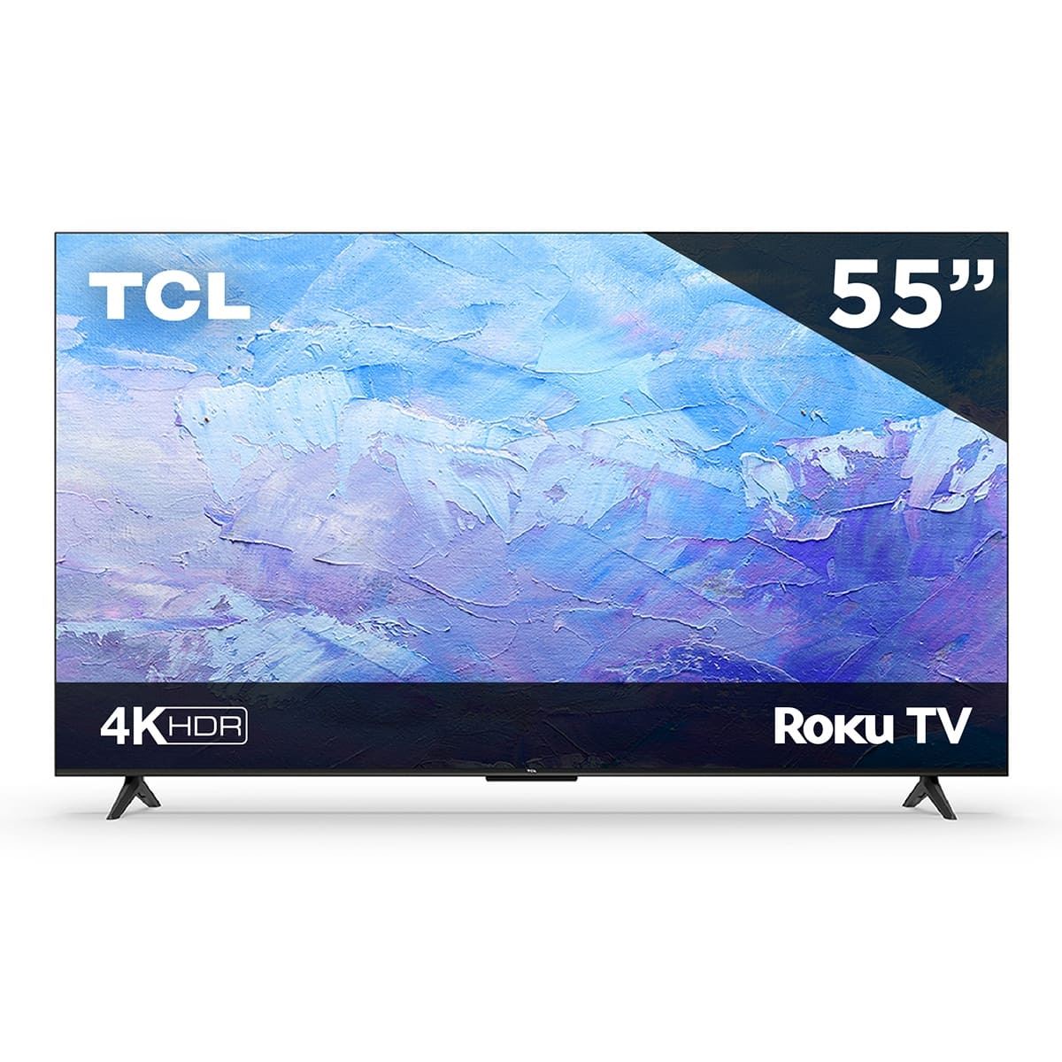 Pantalla TCL 55 pulgadas 4K UHD Roku TV 55S453
