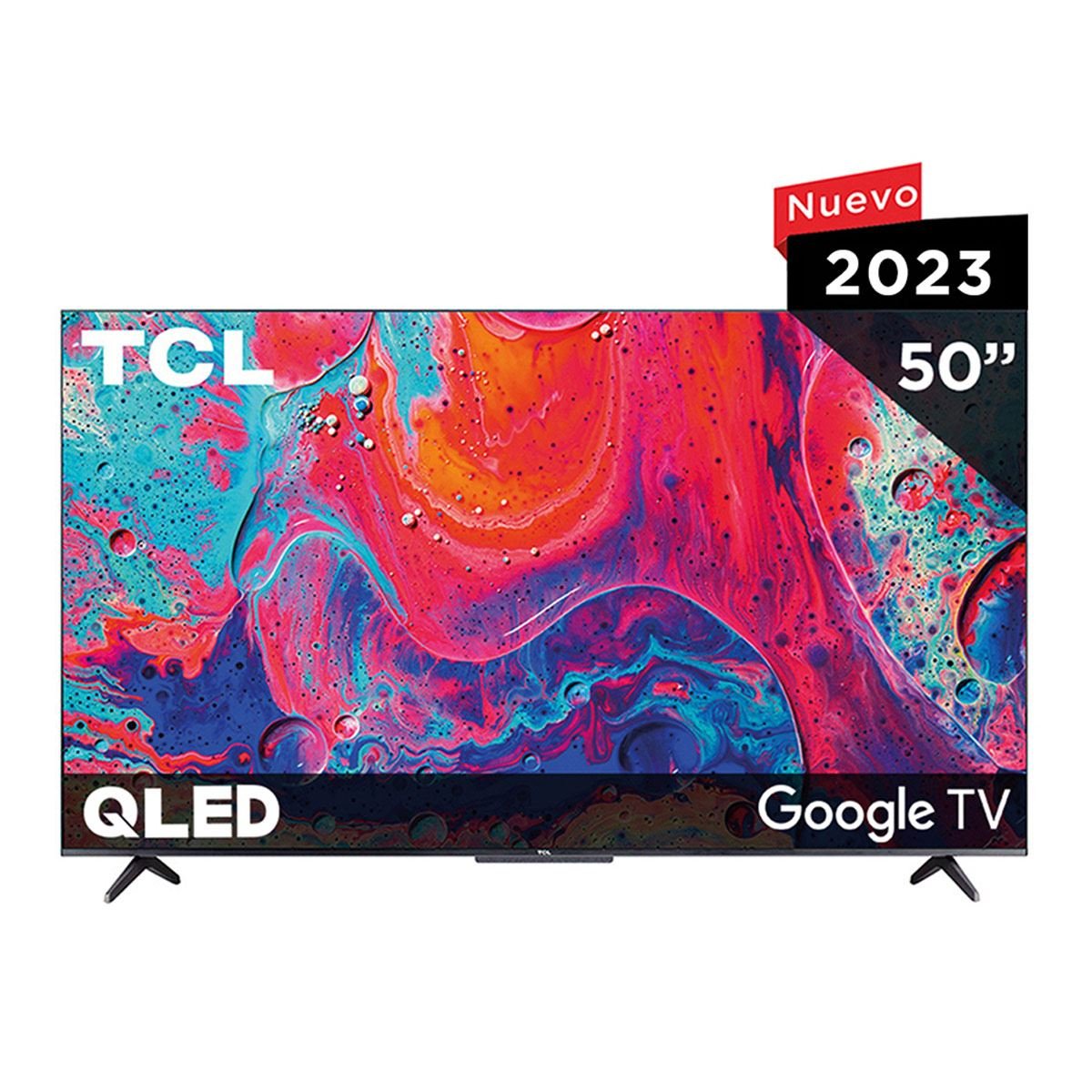 Pantalla TCL 50 pulgadas 4K QLED Google TV 50S546