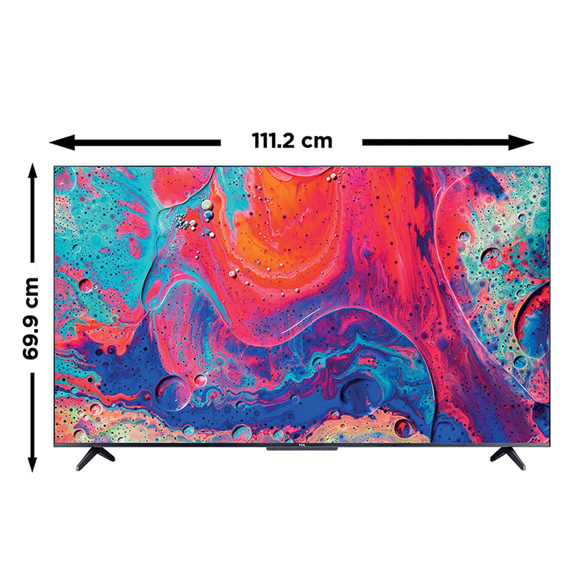 Pantalla TCL 50 pulgadas 4K QLED Google TV 50S546