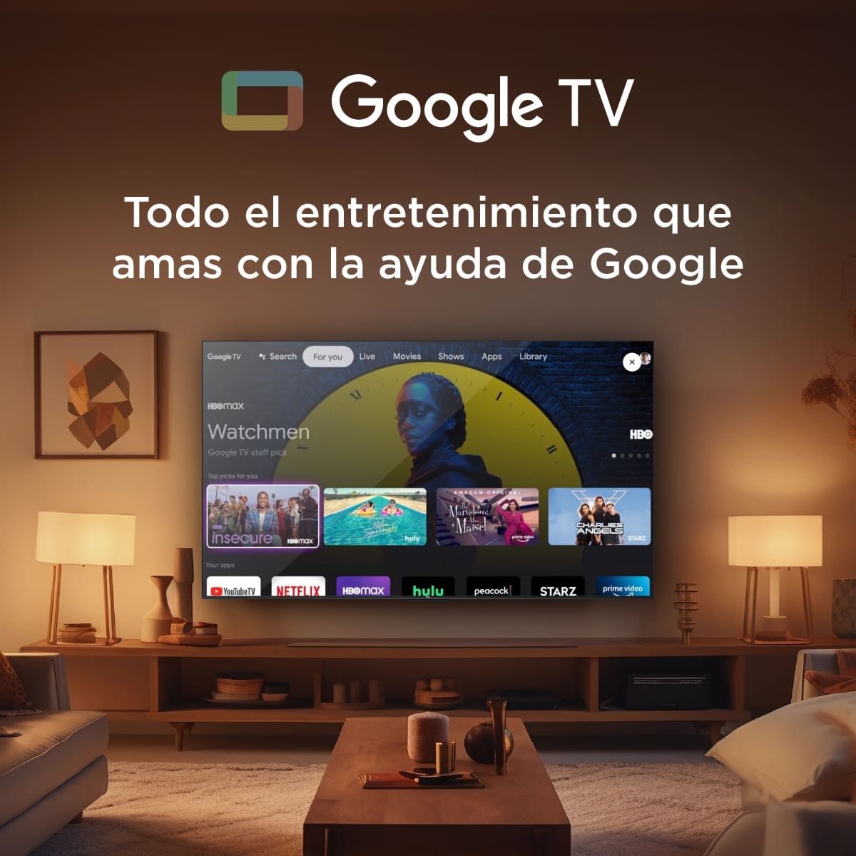 Pantalla TCL 50 pulgadas QLED 4K Google TV 50Q650G