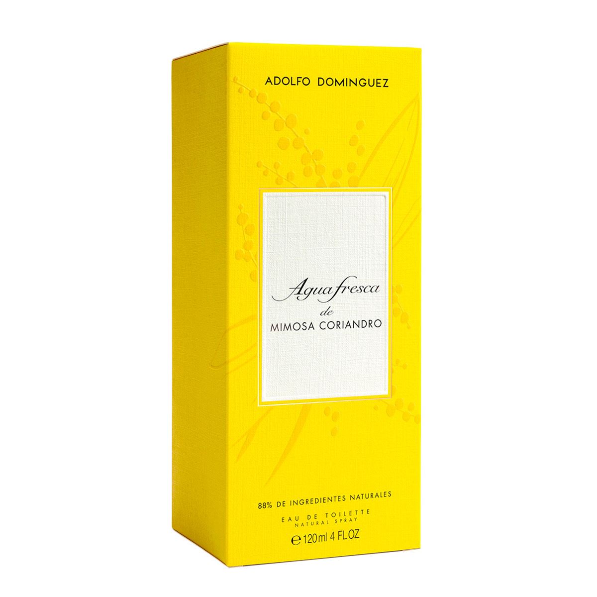 Fragancia Para Dama Adolfo Domínguez Agua Fresca de Mimosa Coriandro, EDT 120ML
