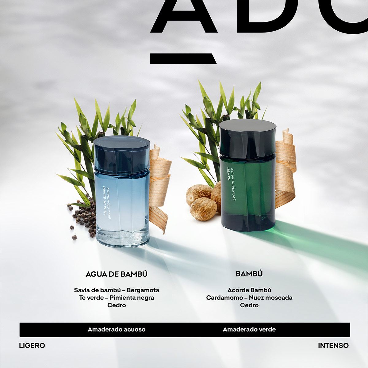 Adolfo Domínguez Bambú Set Para Caballero Perfume EDT 120ML + Perfume Bambú EDT 60ML