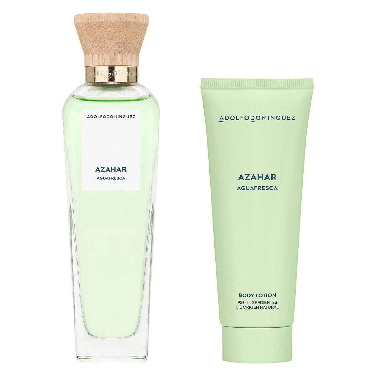 Adolfo Domínguez Agua Fresca de Azahar para Mujer Perfume EDT 120ml + Body Lotion 75ml