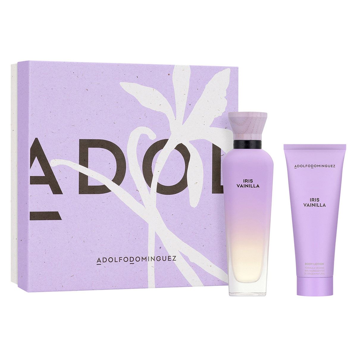 Adolfo Dominguez Iris Vainilla Set para Dama Eau de Parfum 120ml + Body Lotion 75ml