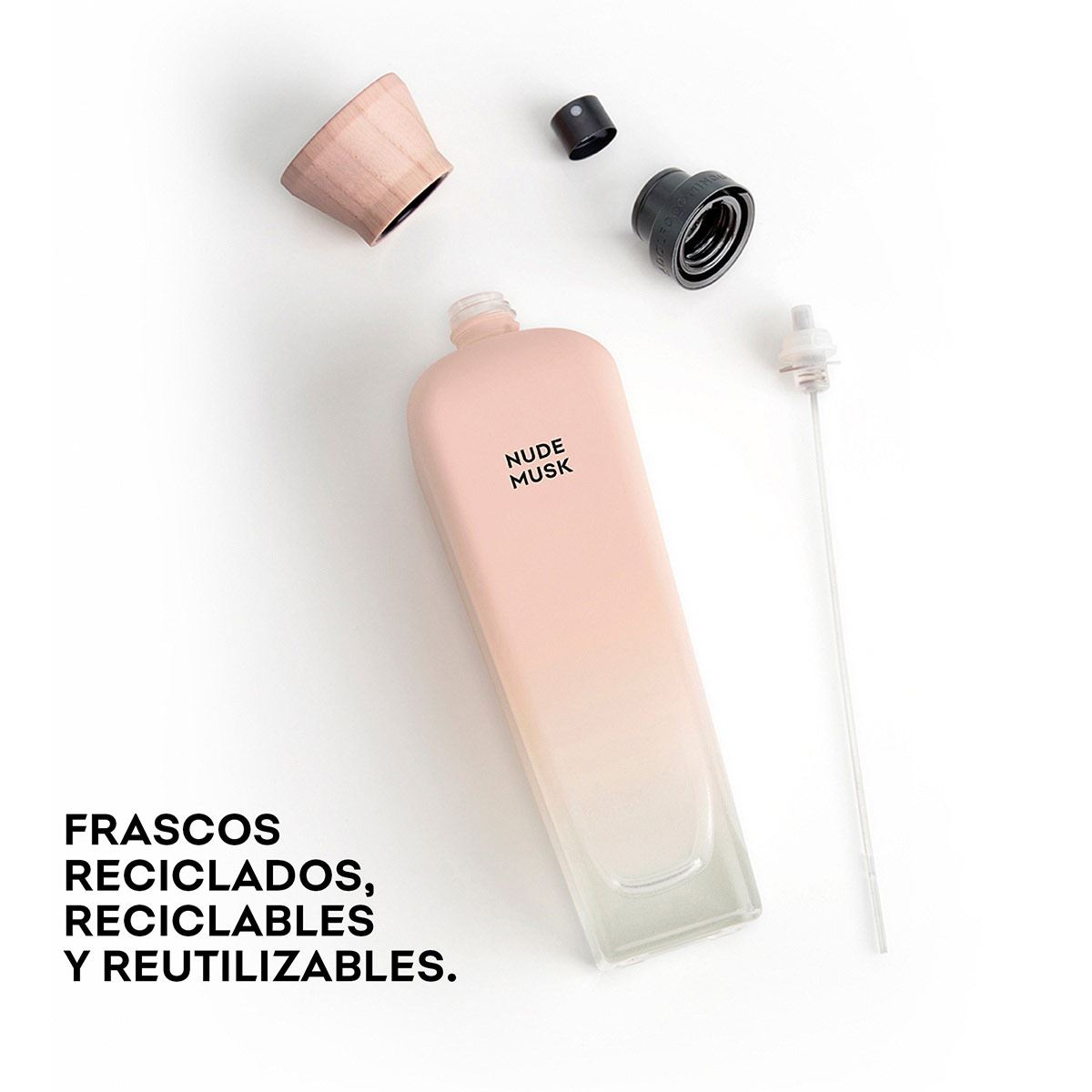 Adolfo Dominguez Nude Musk Set Para Dama Perfume EDP 120ml + Body Lotion 75ml