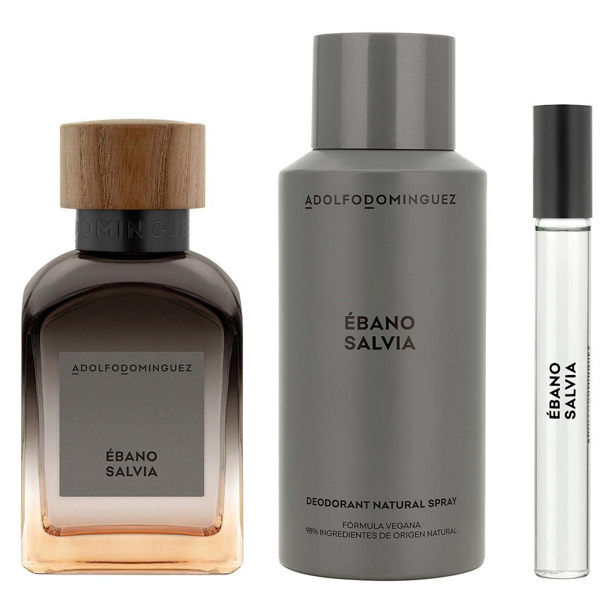 Set para Hombre Adolfo Dominguez Ebano Salvia