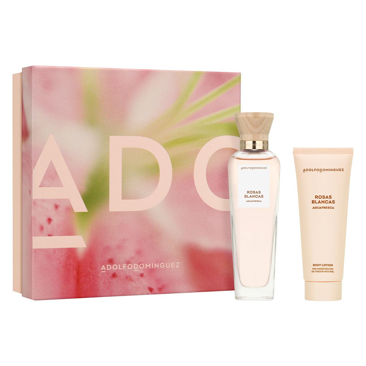 Set para Mujer Adolfo Dominguez Agua Fresca Rosas Blancas