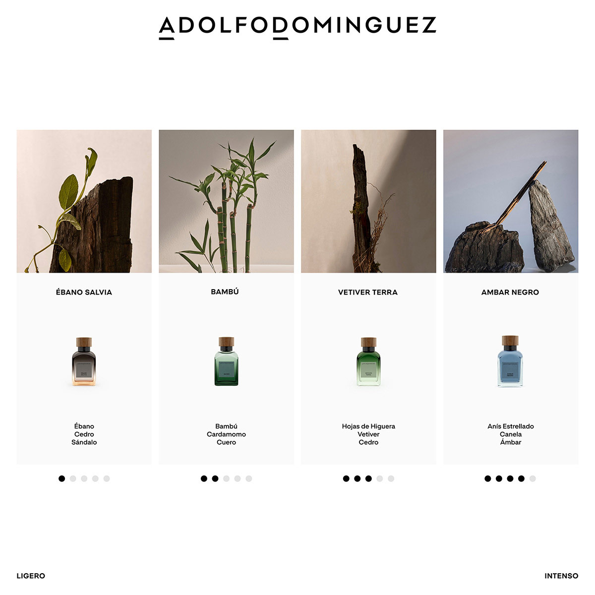 Perfume Adolfo Domínguez Bambú Set para Hombre