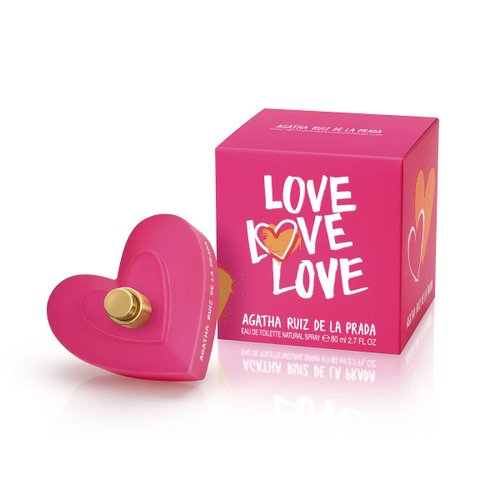 Fragancia para Mujer Agatha Ruiz de la Prada Love Love Love EDT 80ml