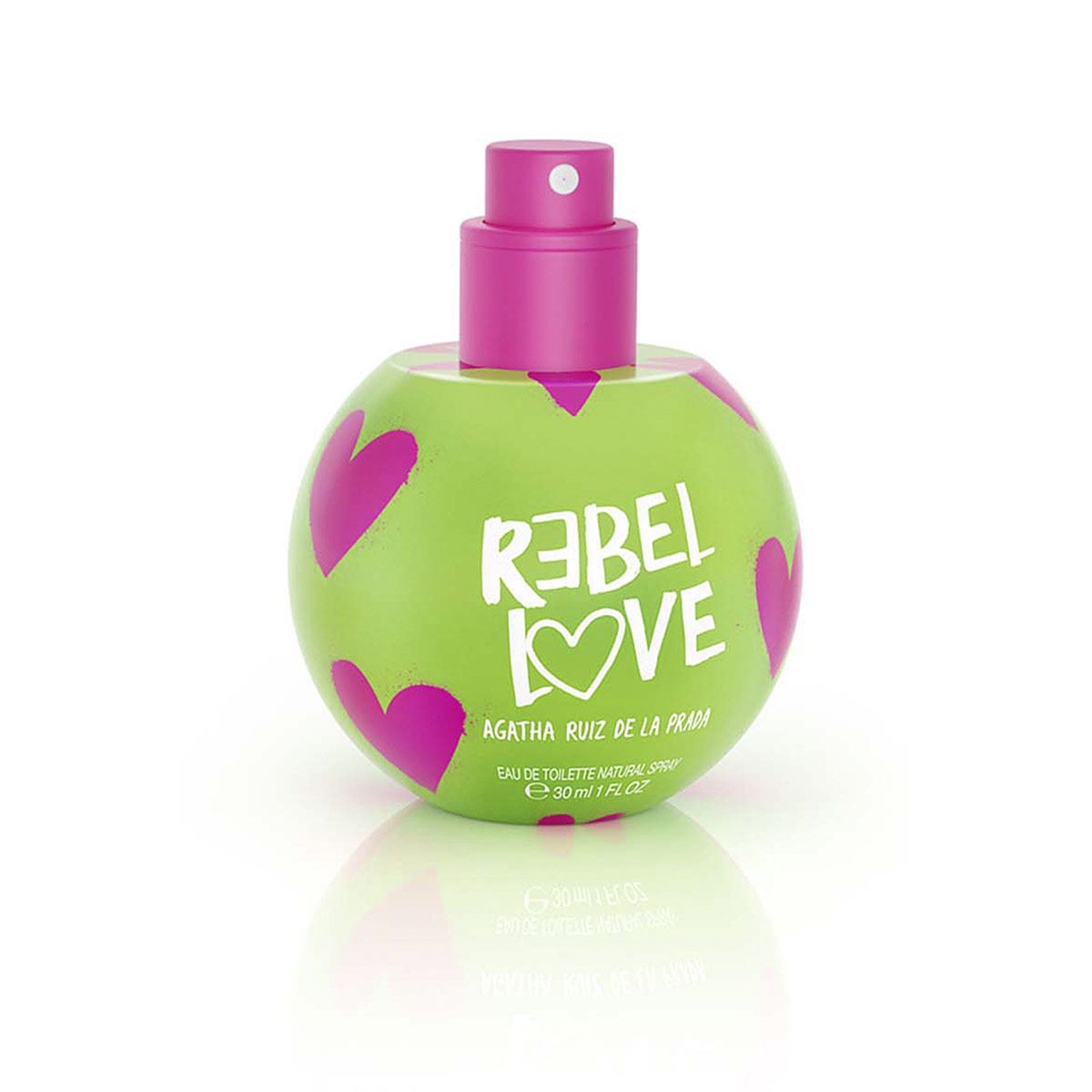 Fragancia Para Dama , Agatha Ruiz de la Prada, Bubbles Rebel Love EDT 30ML