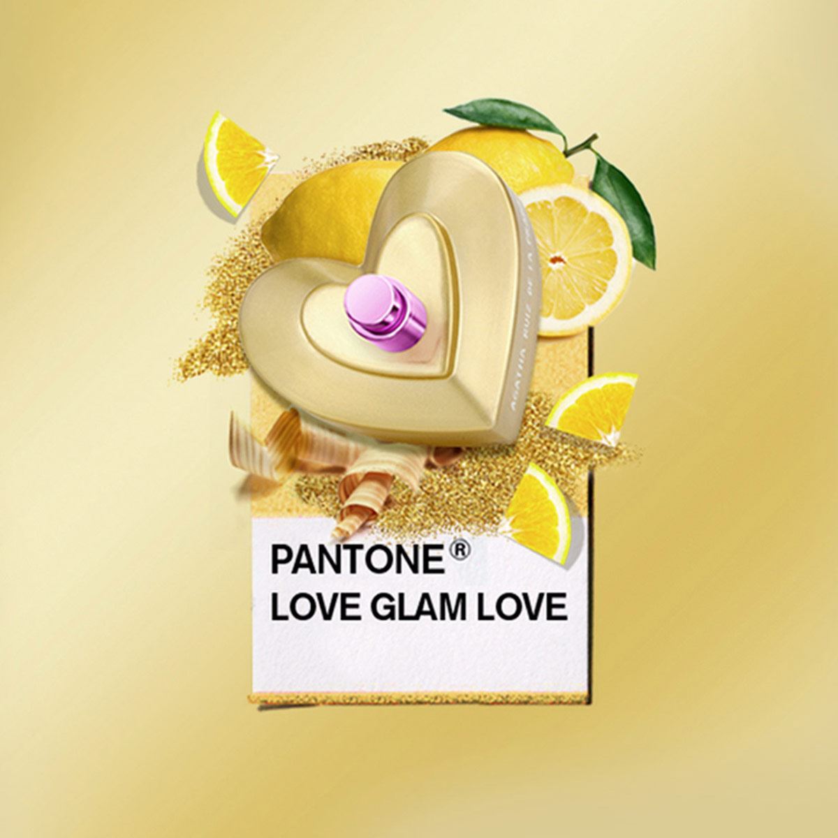 Set para dama, Agatha Ruiz de la Prada, Love Glam Love, EDT 80 ML + Nail gloss