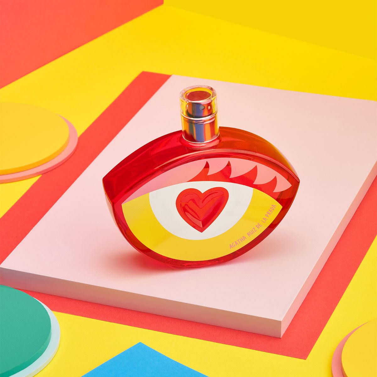 Agatha Ruiz de la Prada Look at Me Set Para Dama Perfume EDT 80ML + 2 Make Up