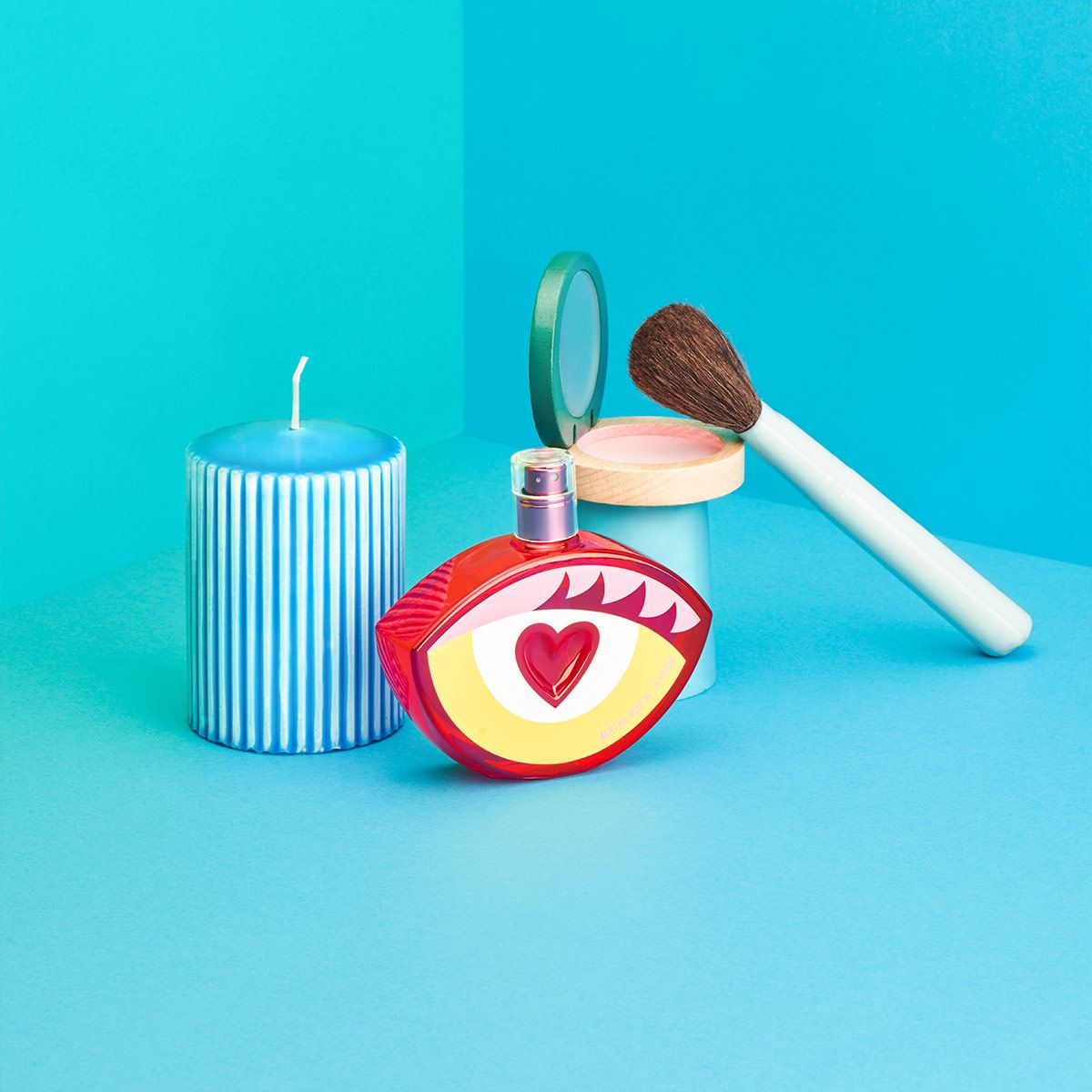 Agatha Ruiz de la Prada Look at Me Set Para Dama Perfume EDT 80ML + 2 Make Up