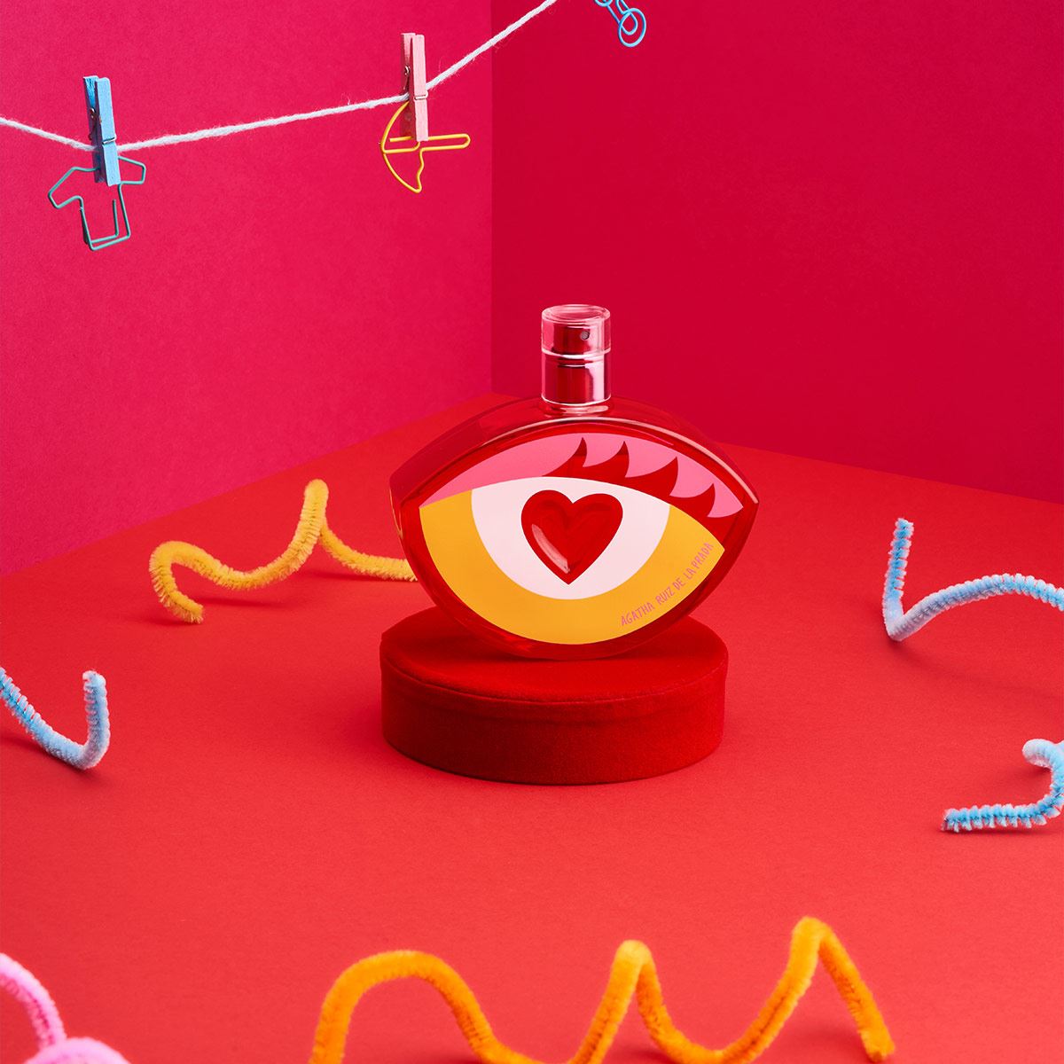Agatha Ruiz de la Prada Look at Me Set Para Dama Perfume EDT 80ML + 2 Make Up