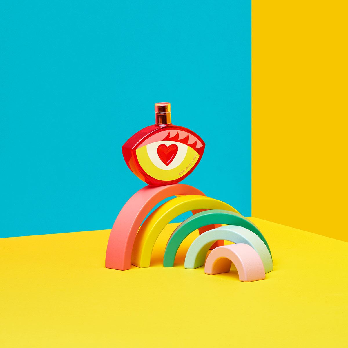 Agatha Ruiz de la Prada Look at Me Set Para Dama Perfume EDT 80ML + 2 Make Up