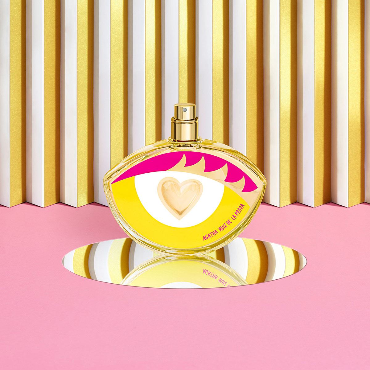 Agatha Ruiz de la Prada Look Gold EDT 80ml Perfume para Dama
