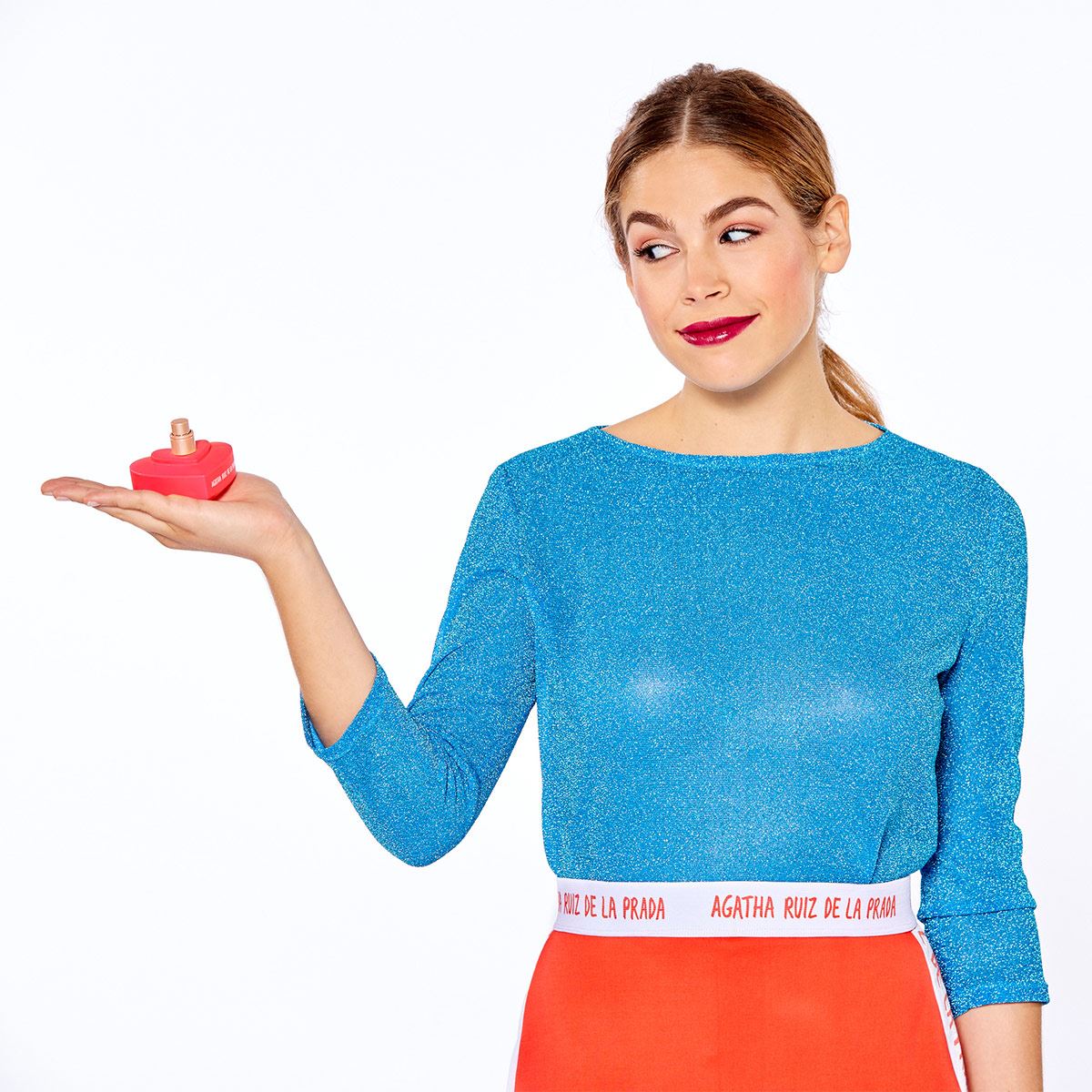 Agatha Ruiz de la Prada Set Para Dama Perfume Love Love Love EDT 80 ML + Perfume Rebel Love EDT 30 ML + Vaso