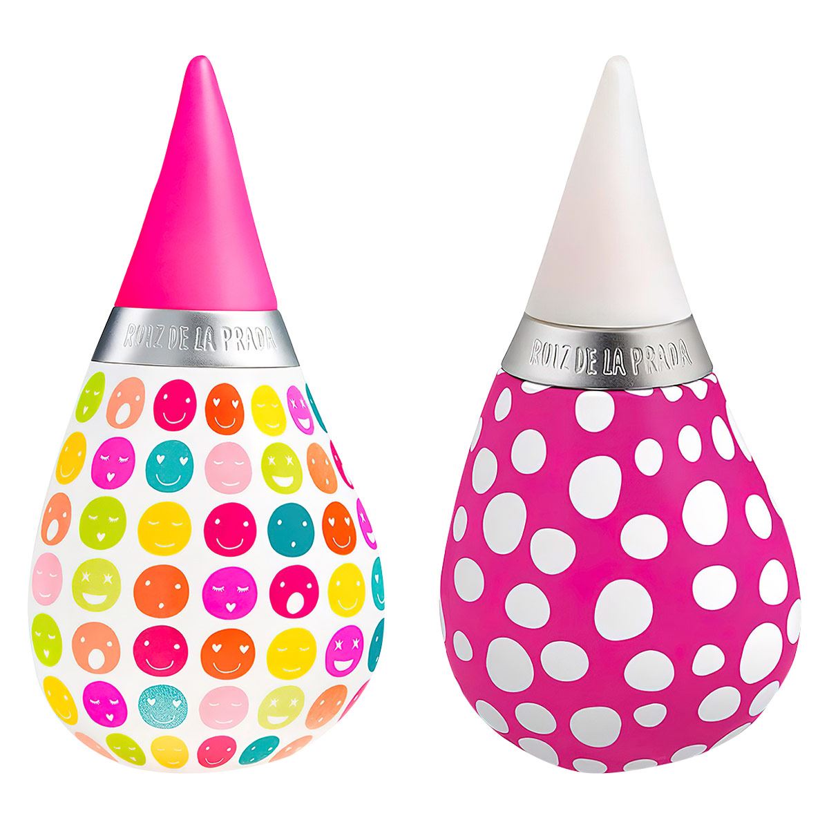 Agatha Ruiz de la Prada Set Para Dama Perfume Gotas de Color SuperSmile EDT 80ML   + Perfume Gotas de Color Gourmand Pink EDT 80ML