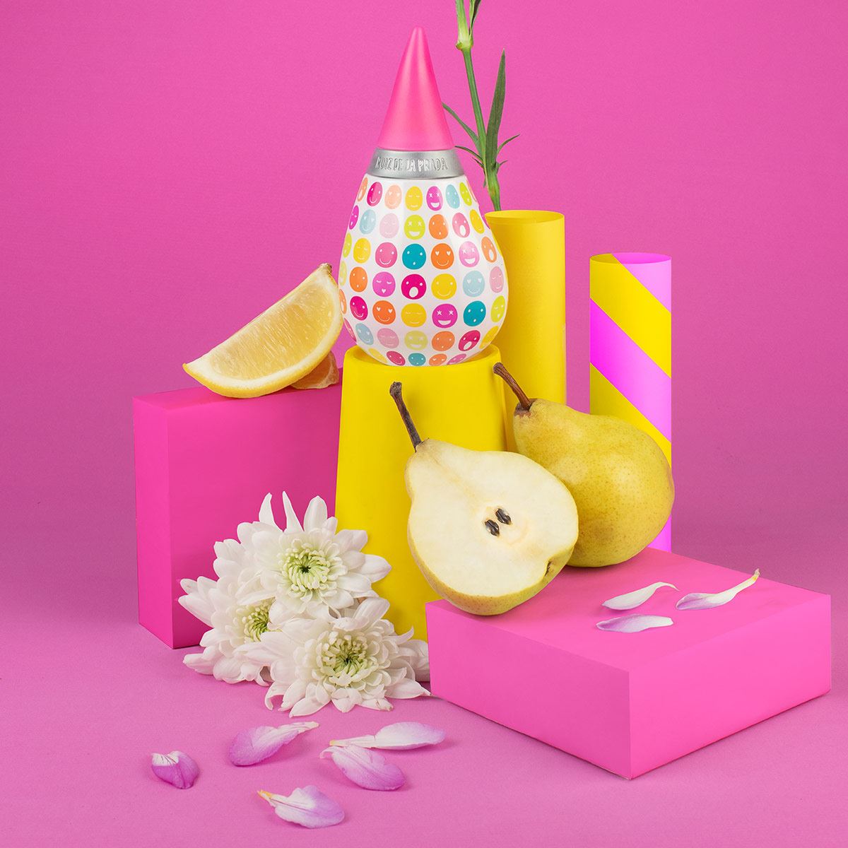 Agatha Ruiz de la Prada Set Para Dama Perfume Gotas de Color SuperSmile EDT 80ML   + Perfume Gotas de Color Gourmand Pink EDT 80ML