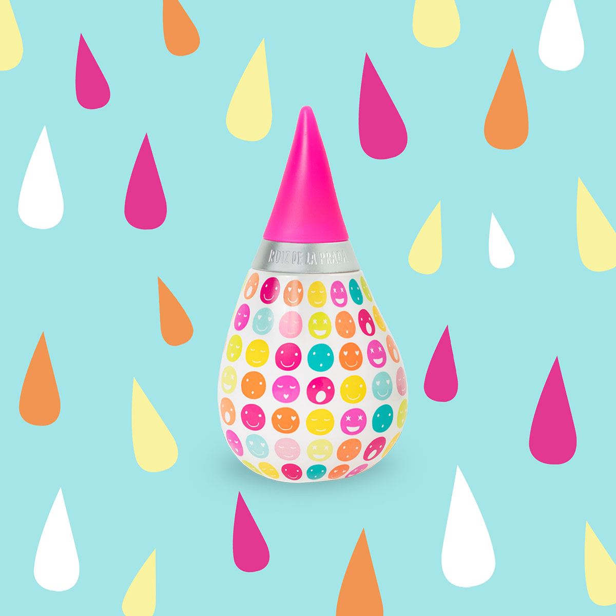 Agatha Ruiz de la Prada Set Para Dama Perfume Gotas de Color SuperSmile EDT 80ML   + Perfume Gotas de Color Gourmand Pink EDT 80ML