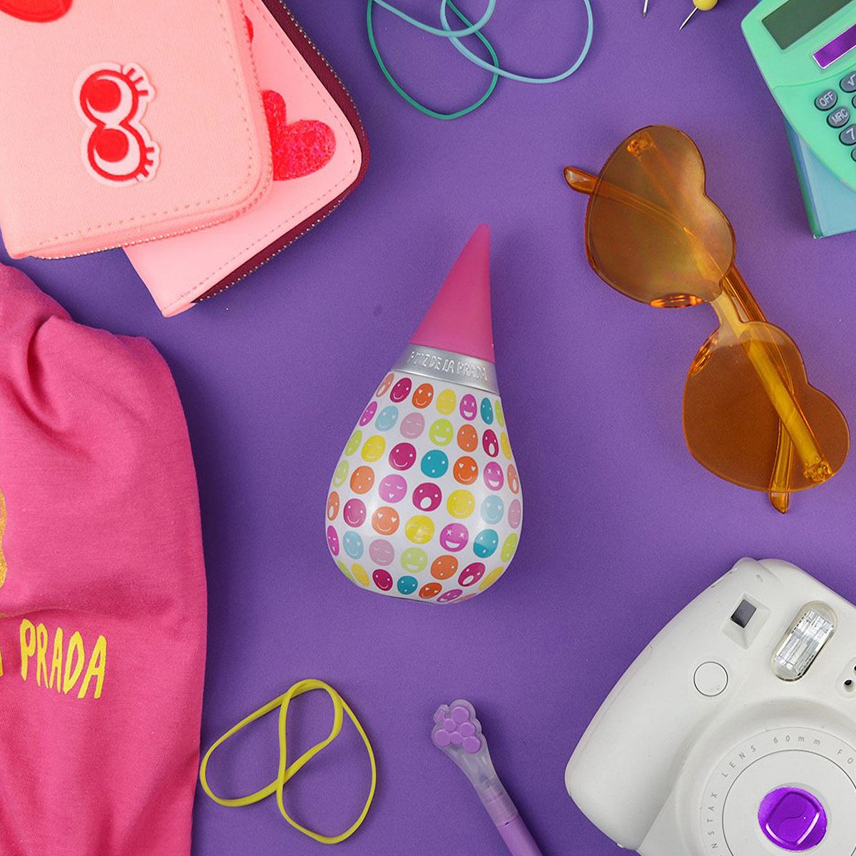 Agatha Ruiz de la Prada Set Para Dama Perfume Gotas de Color SuperSmile EDT 80ML   + Perfume Gotas de Color Gourmand Pink EDT 80ML