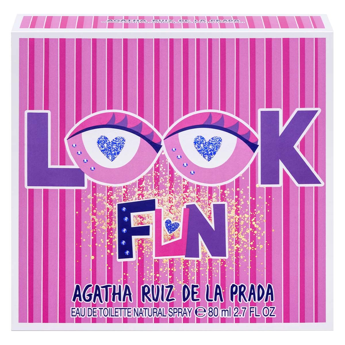 Perfume para Mujer Agatha Ruiz de la Prada Look Fun Eau de Toilette 80ml