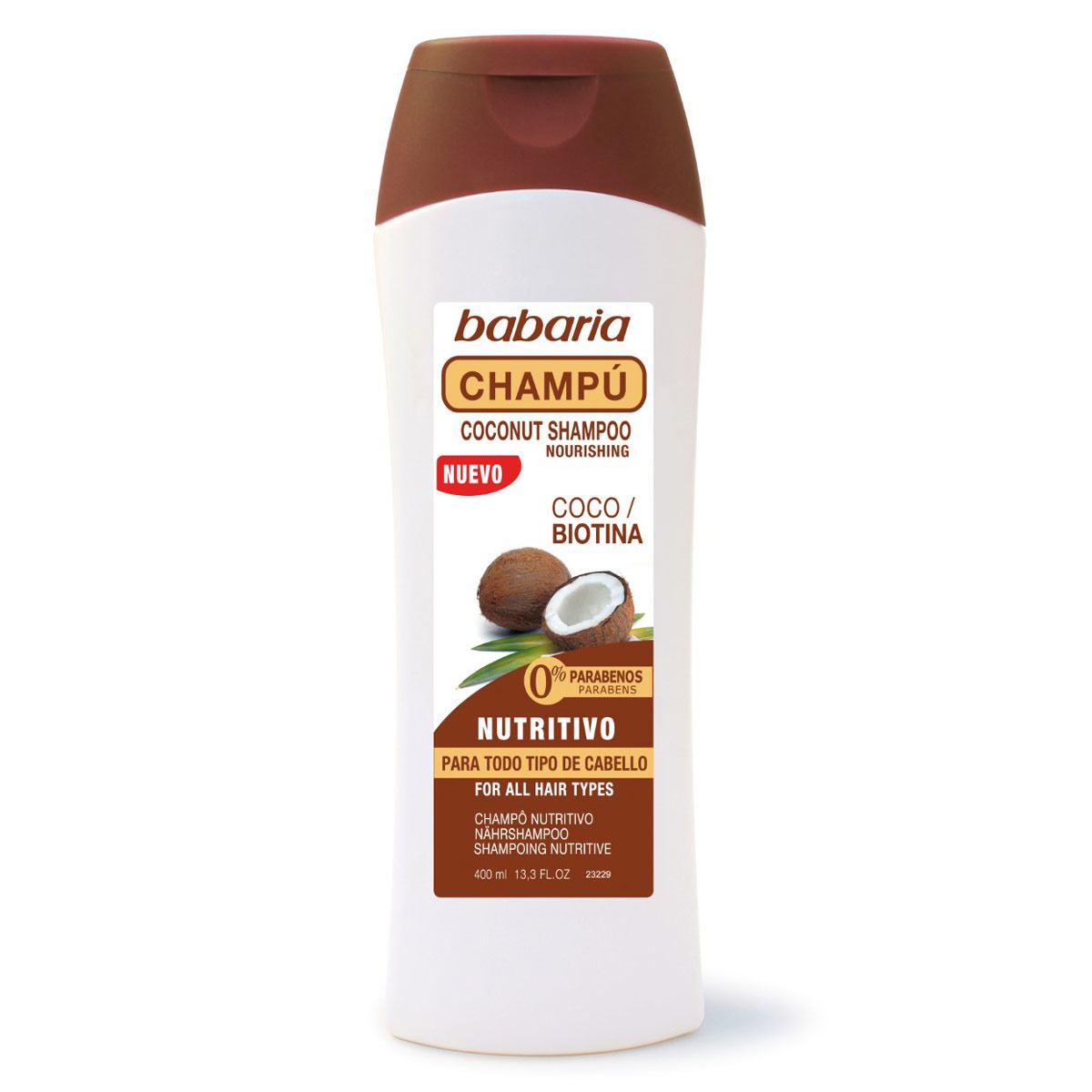 Shampoo de Coco y Biotina Babaria
