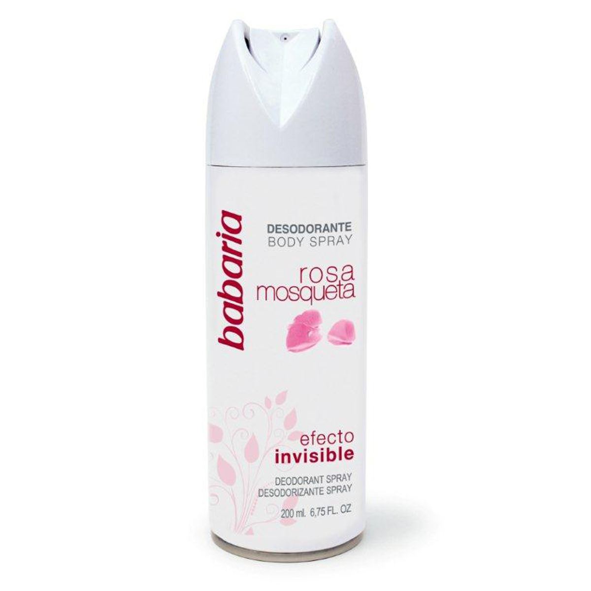Desodorante en Spray Invisible Rosa Mosqueta