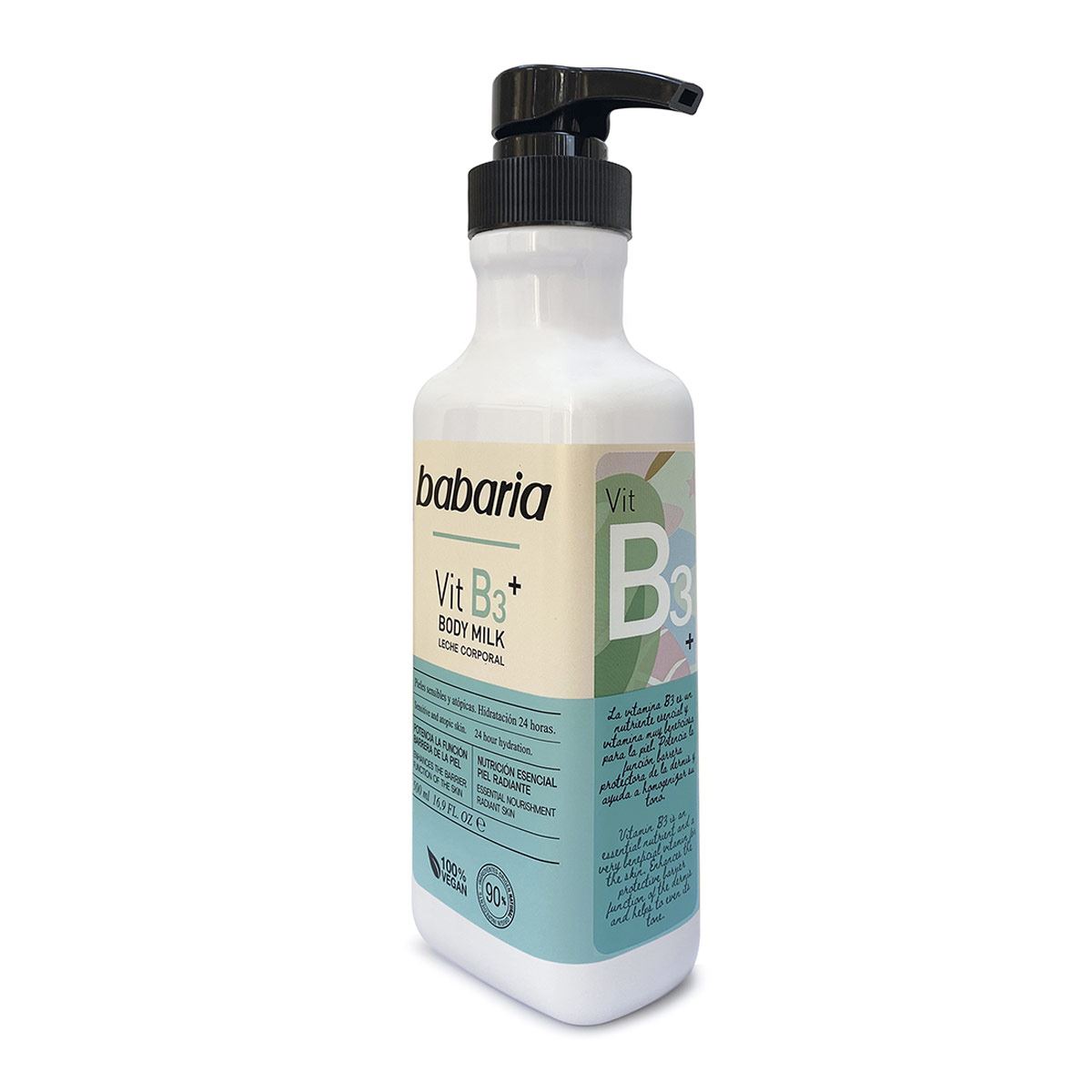 Crema Vitamina B3 Body Milk Babaria