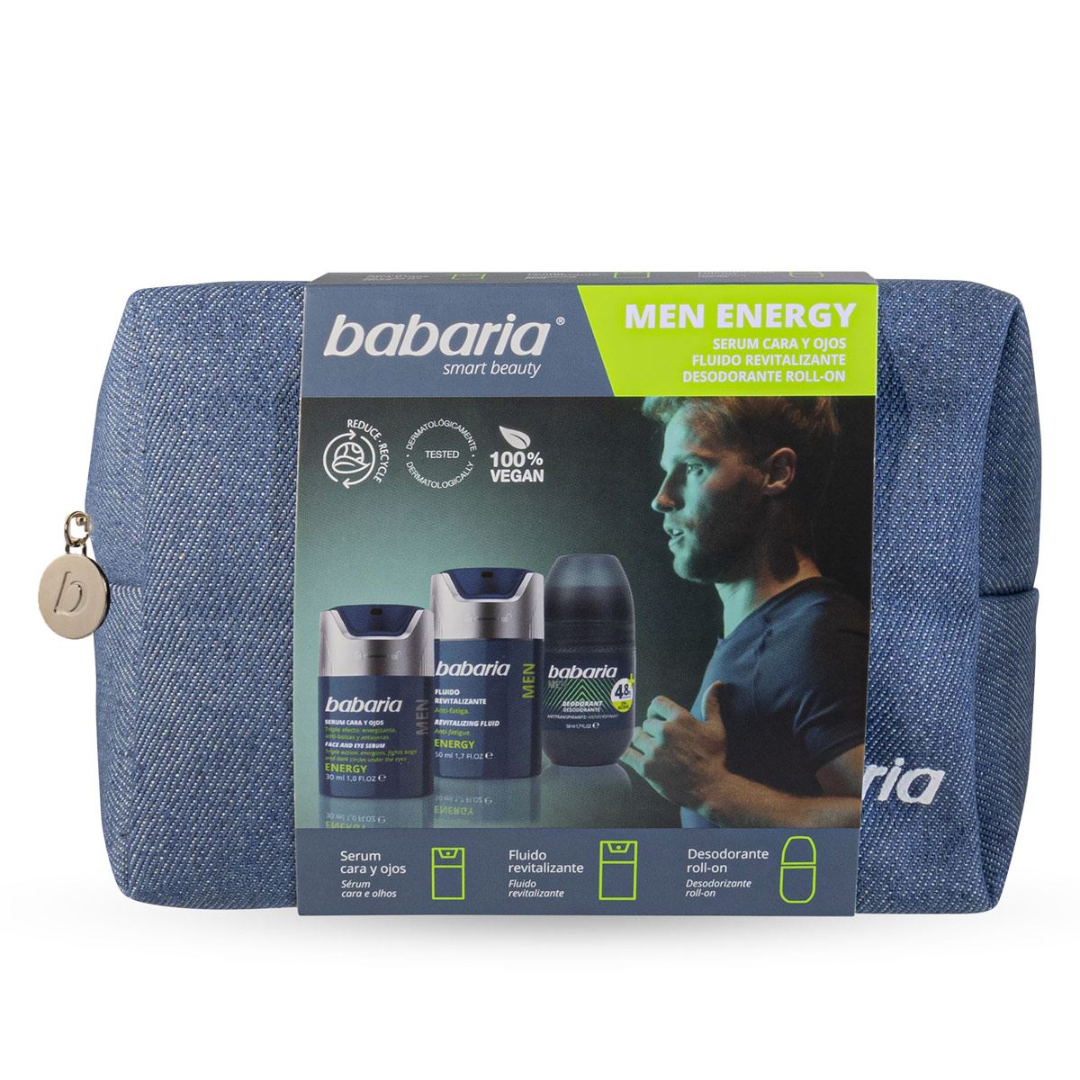 Neceser Cuidado facial Men Energy Babaria