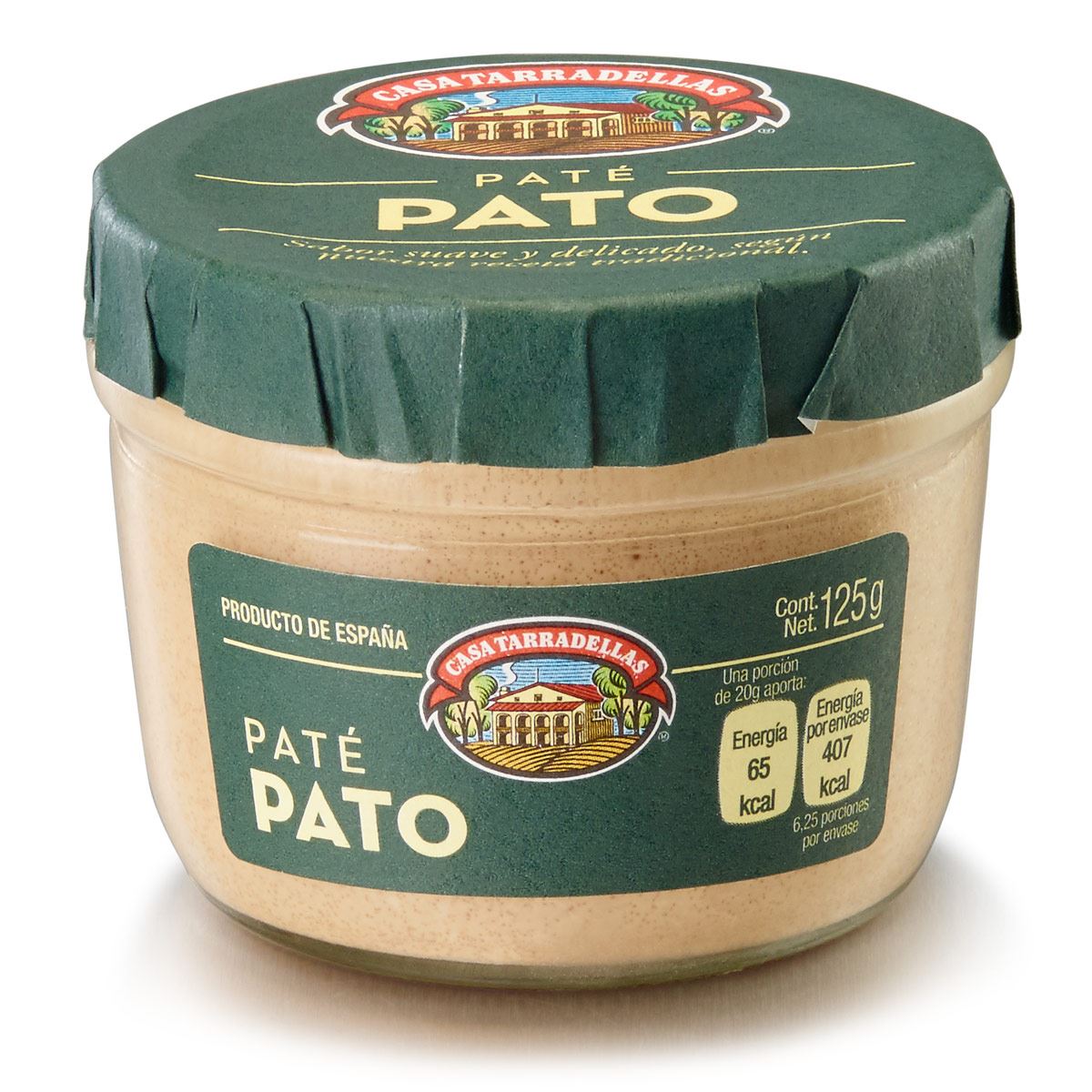 Paté De Pato 125 Gramos Casa Tarradellas