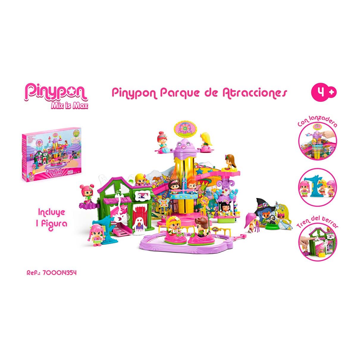 Set Pinypon Parque de Diversiones