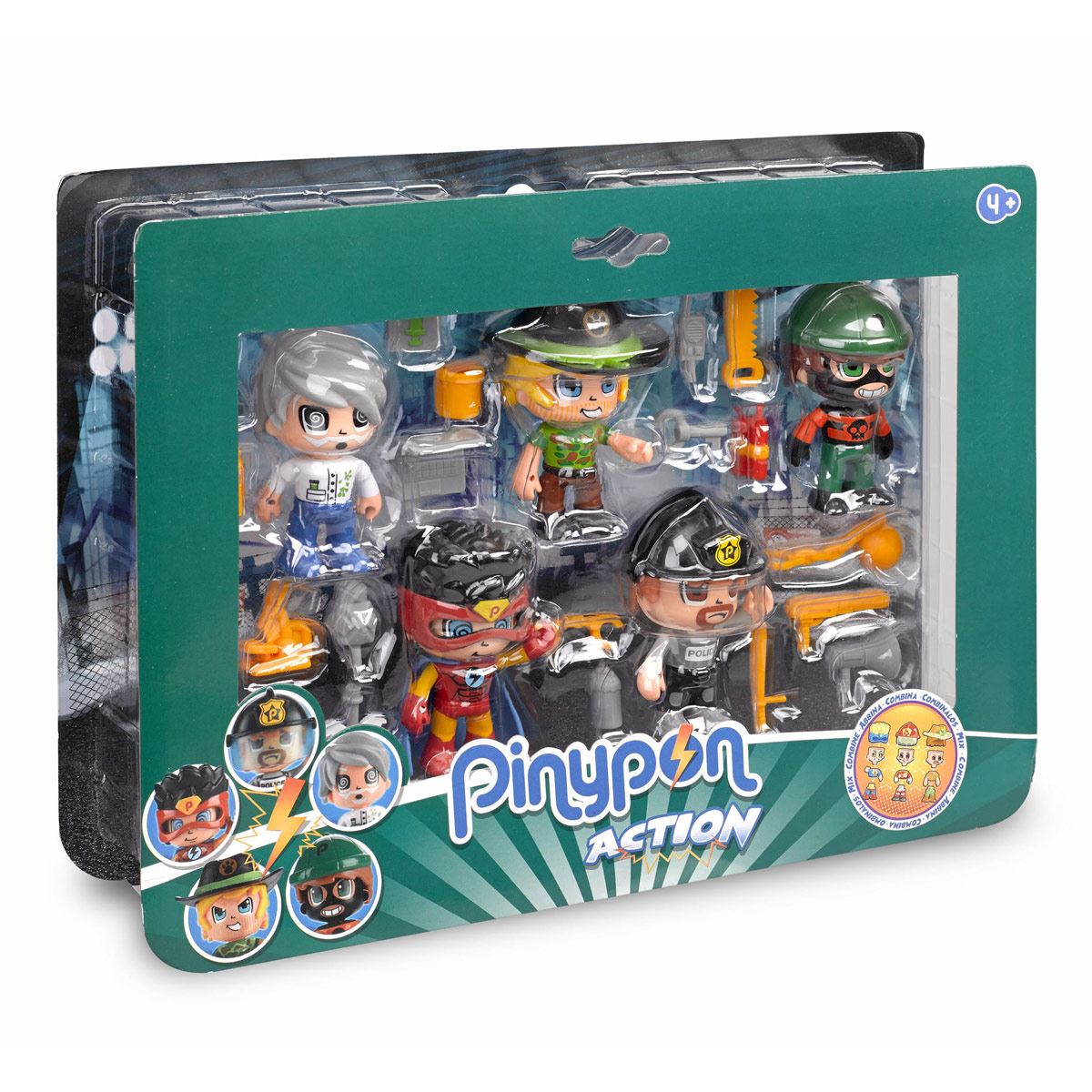 Pinypon Action Pack 5 figuras