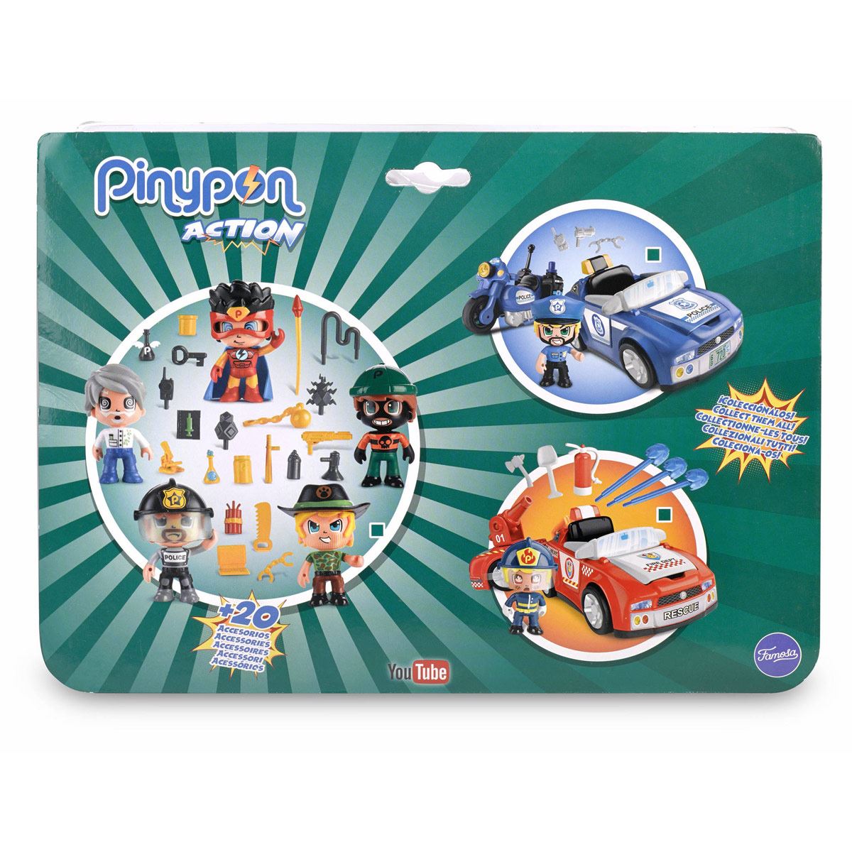 Pinypon Action Pack 5 figuras