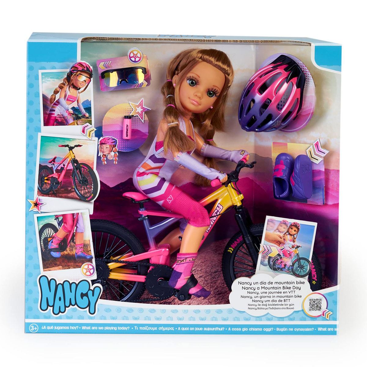 Muñeca Nancy un Día de Bicicleta de Montaña