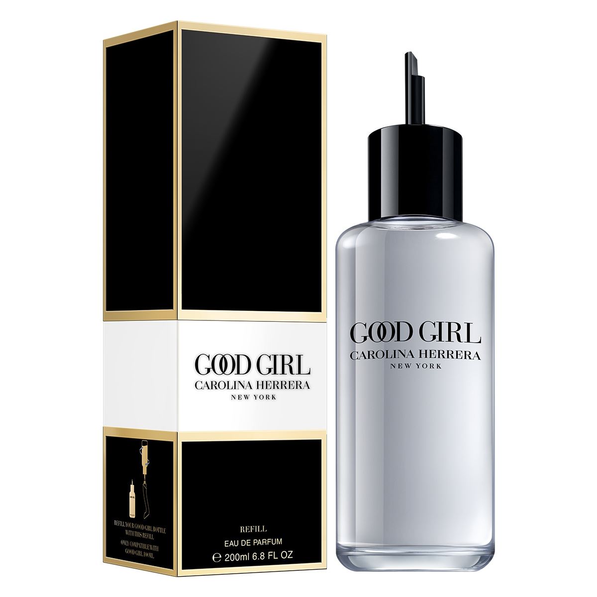 Fragancia para Mujer Carolina Herrera Good Girl Eau de Parfum Refill 200ml