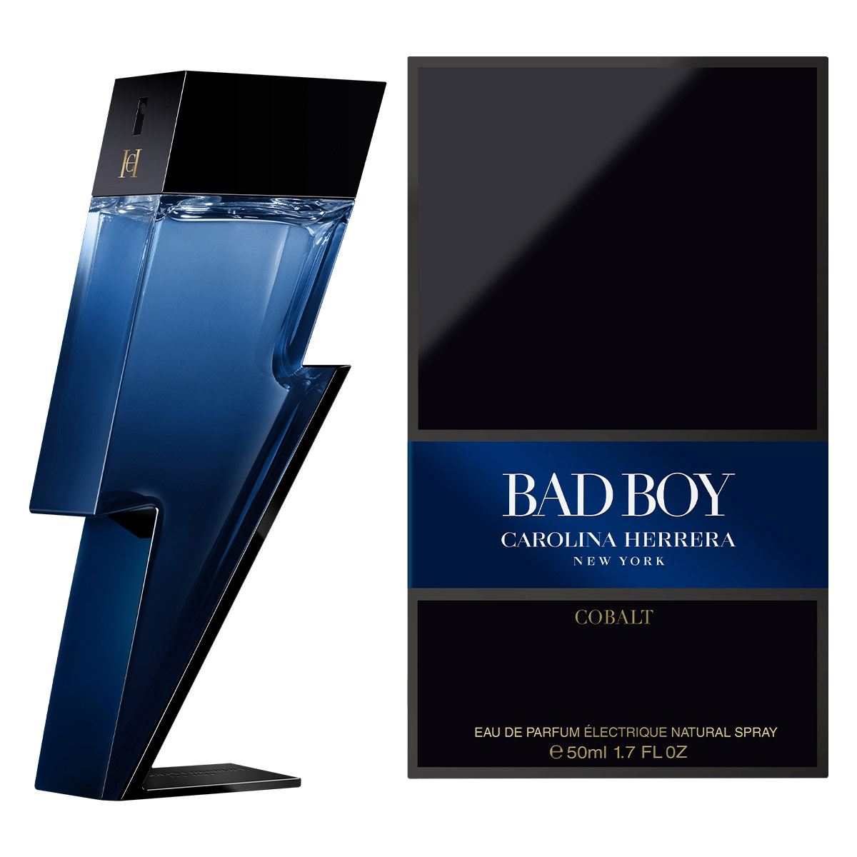 Carolina Herrera Bad Boy Cobalt EDP 50ml Perfume para Caballero