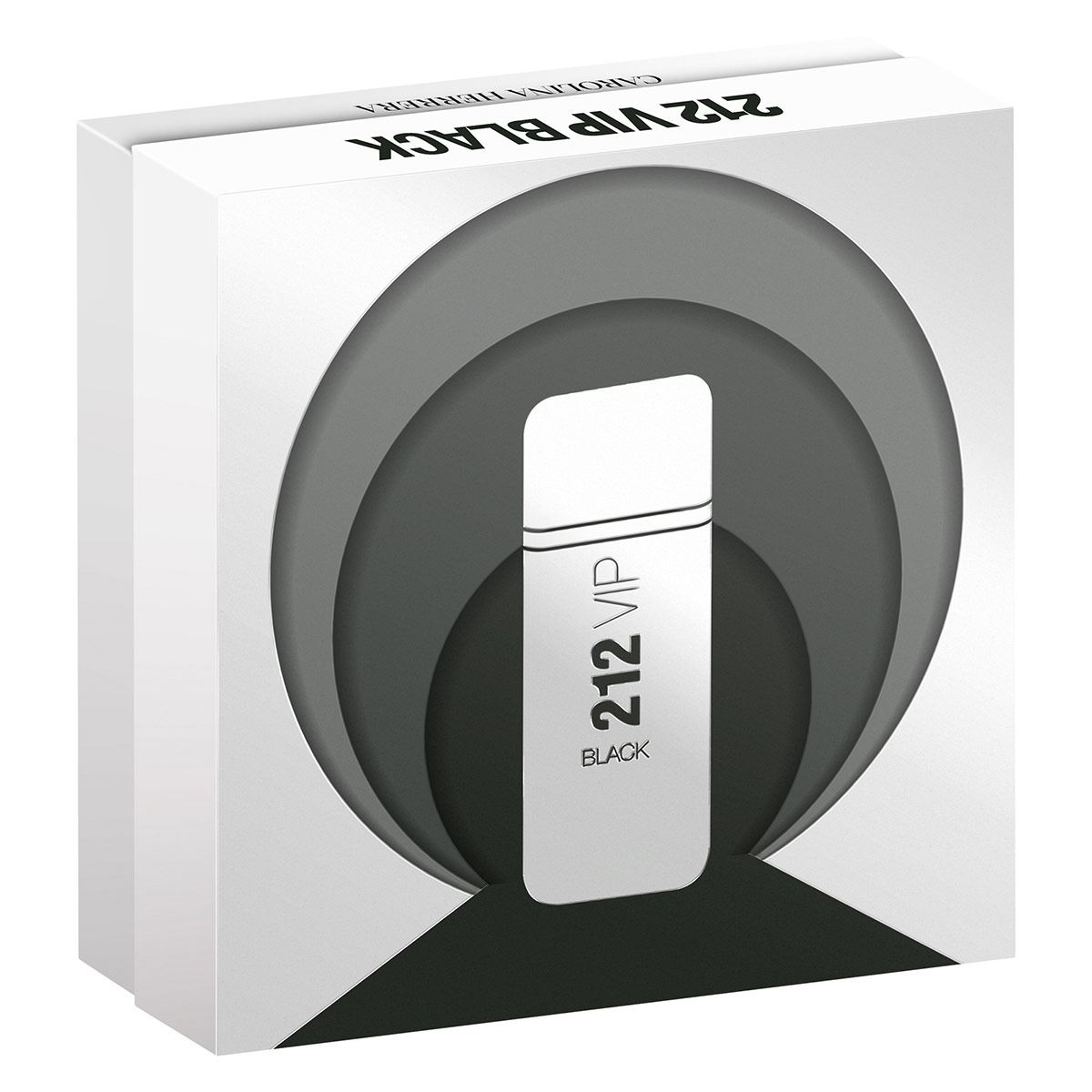 Carolina Herrera 212 VIP BLACK MEN Set Para Caballero Perfume EDP 100ML + Shower Gel 100ML + Perfume de Bolsillo