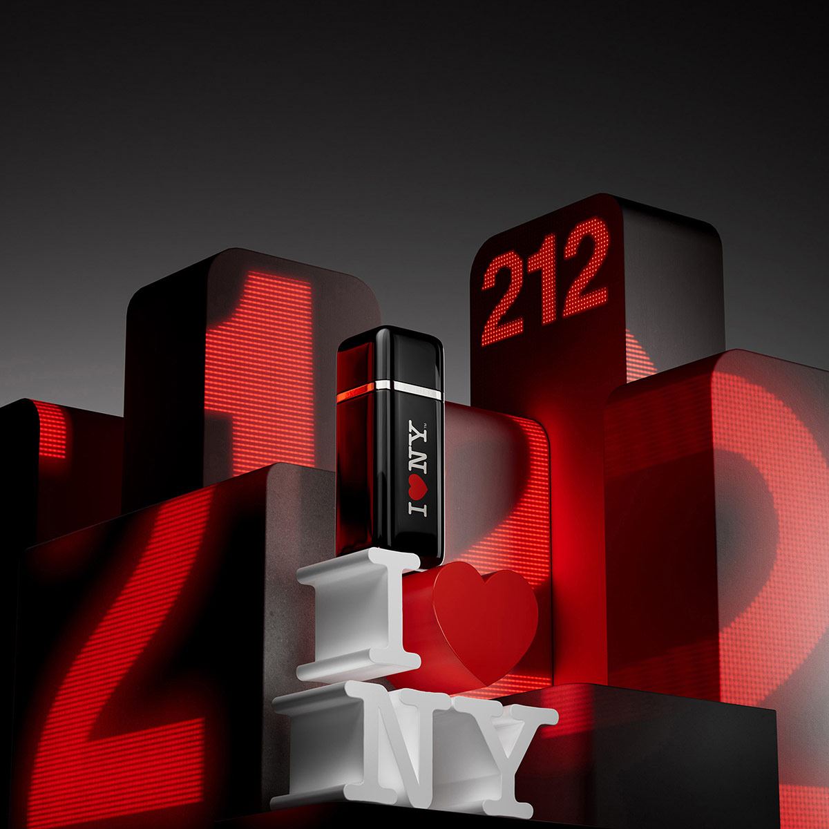 Carolina Herrera 212 Vip Black I Love NY Eau de Parfum 100ml
