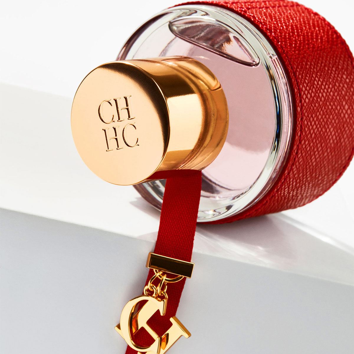 Carolina Herrera CH Set Para Dama Perfume EDT 100ML + Body Lotion 100ML + Perfume de Bolsillo 10ml