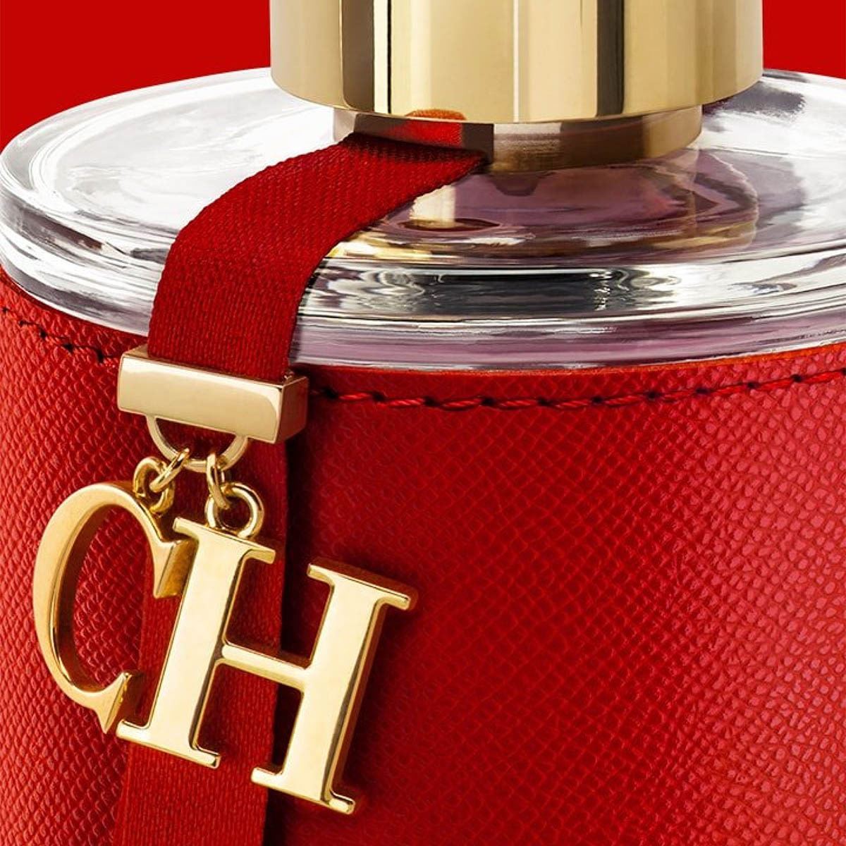 Carolina Herrera CH Set Para Dama Perfume EDT 100ML + Body Lotion 100ML + Perfume de Bolsillo 10ml