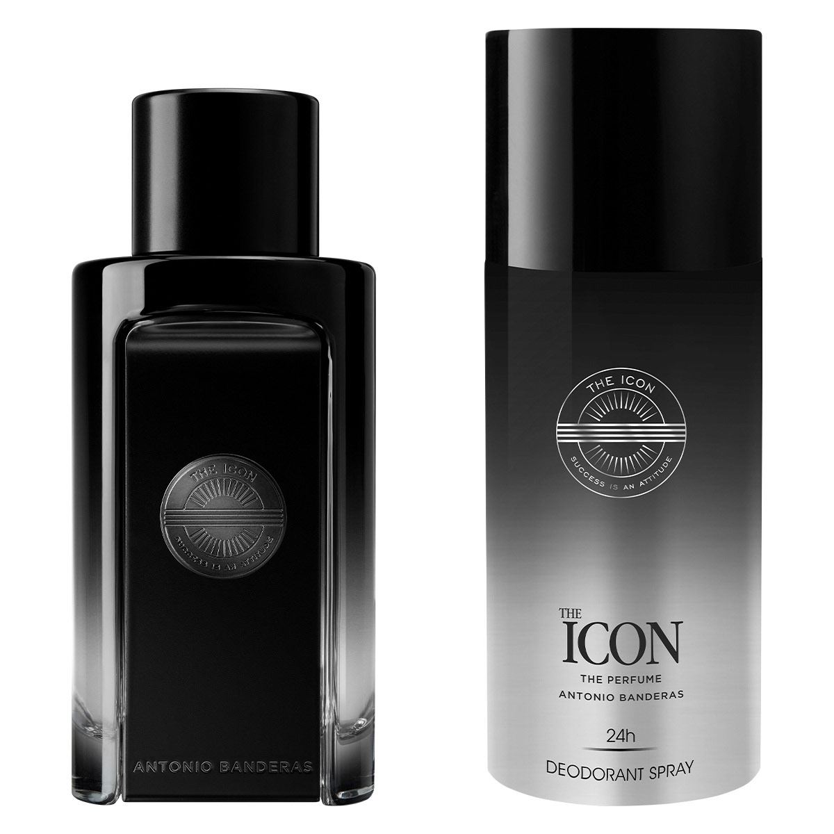 Set para Hombre Antonio Banderas The Icon Fragancia EDP 100ml + Desodorante 150ml