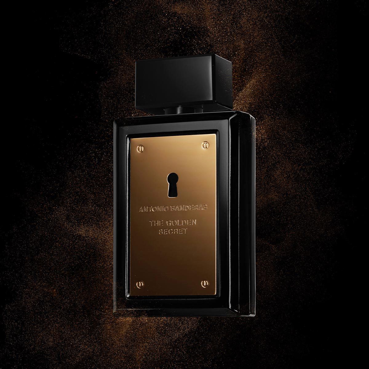 Set para Hombre Antonio Banderas Golden Secret Fragancia EDT 100ml + Desodorante 150ml