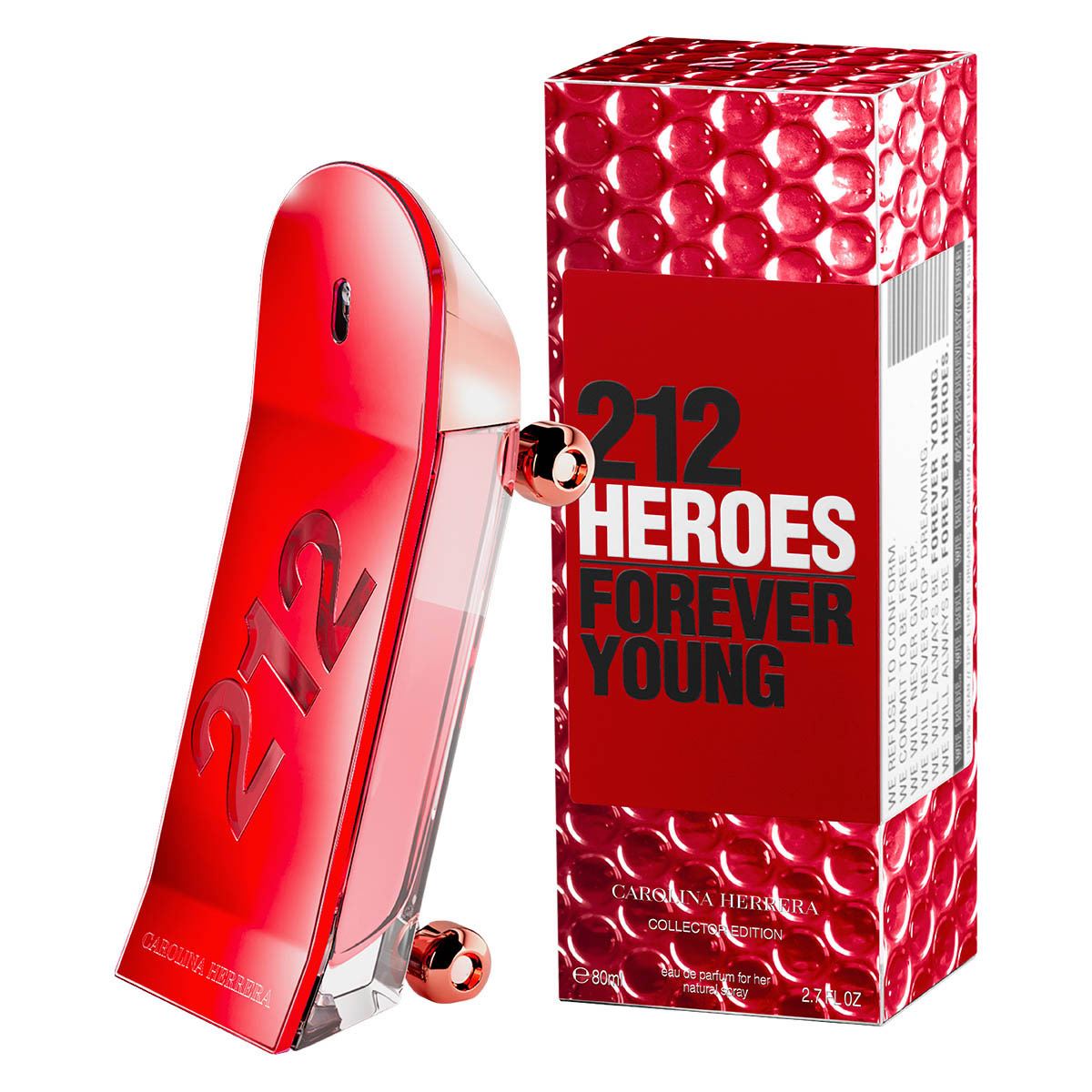 Perfume para Mujer Carolina Herrera 212 Heroes for Her Laundry Eau de Parfum 80ml
