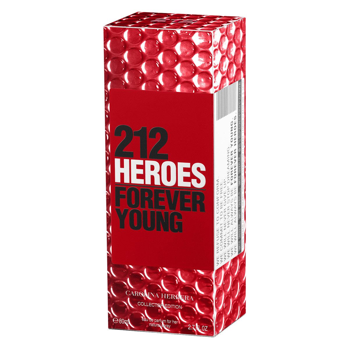 Perfume para Mujer Carolina Herrera 212 Heroes for Her Laundry Eau de Parfum 80ml