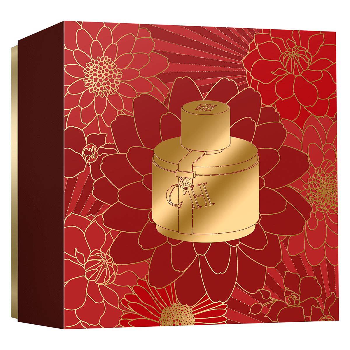 Set para Mujer Carolina Herrera CH EDT 100ml + Body Lotion 100ml + EDT 10ml